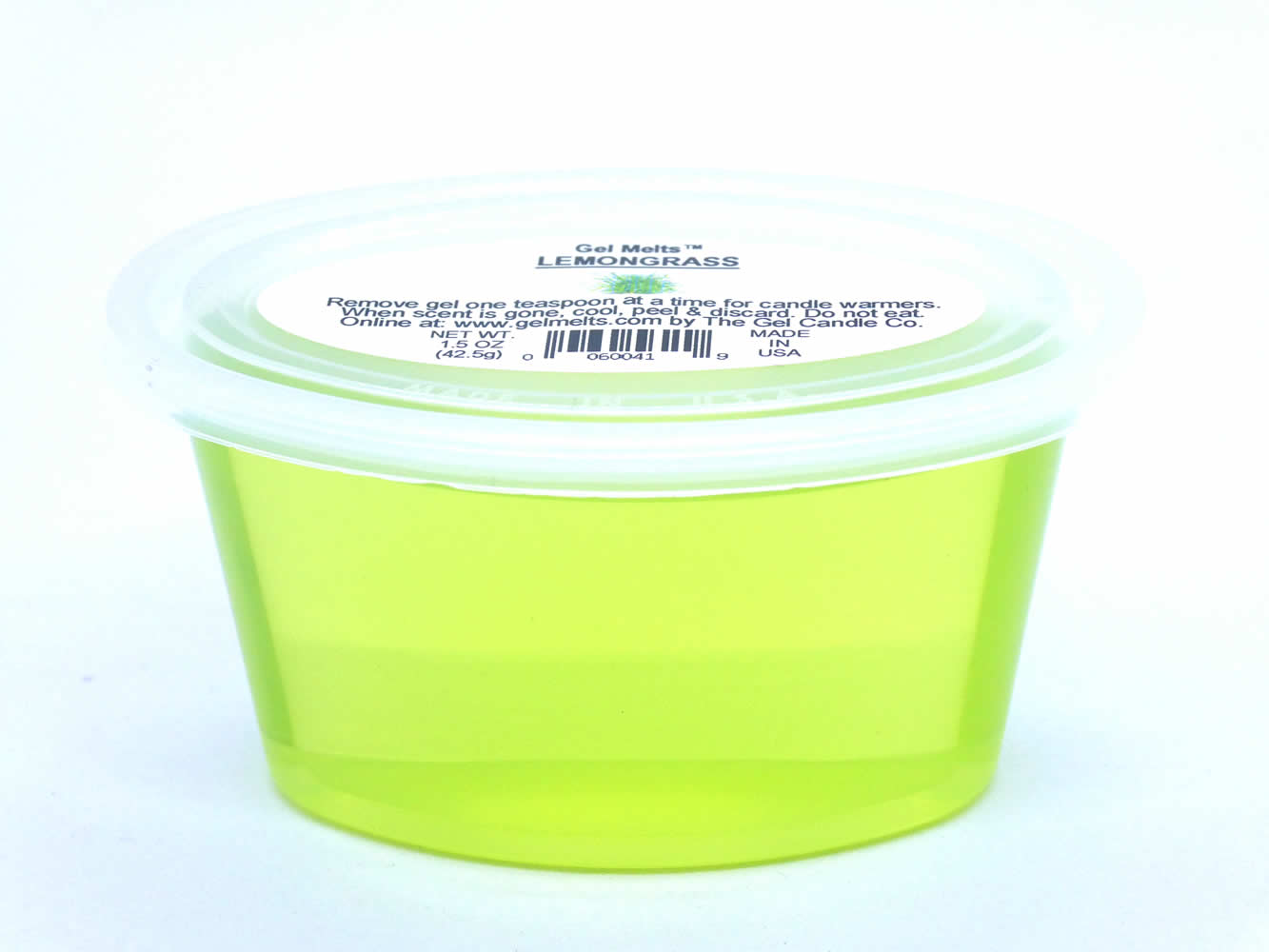 Lemongrass scented Gel Melts™ Gel Wax for warmers - 3 pack