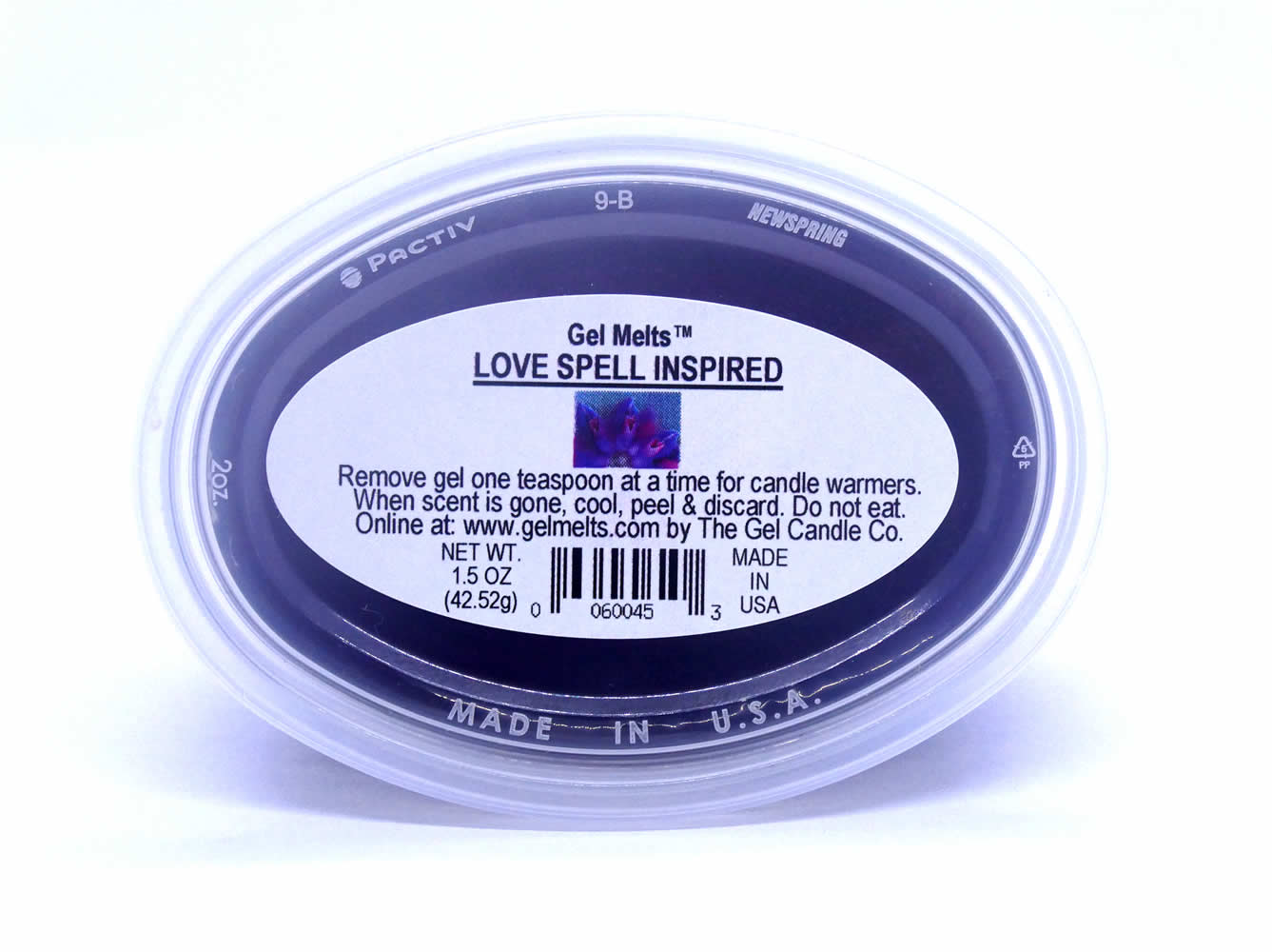 Love Spell Inspired scented Gel Melts™ for warmers - 3 pack - Click Image to Close