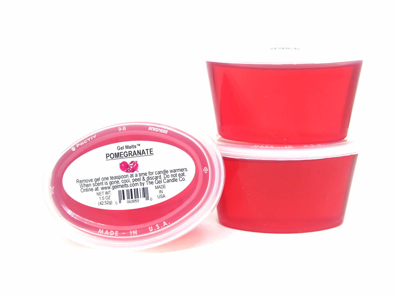 Pomegranate scented Gel Melts™ Gel Wax for warmers - 3 pack - Click Image to Close