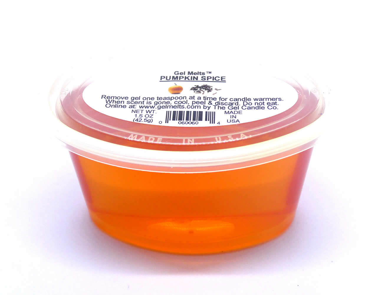 Pumpkin Spice scented Gel Melts™Gel Wax for warmers - 3 pack