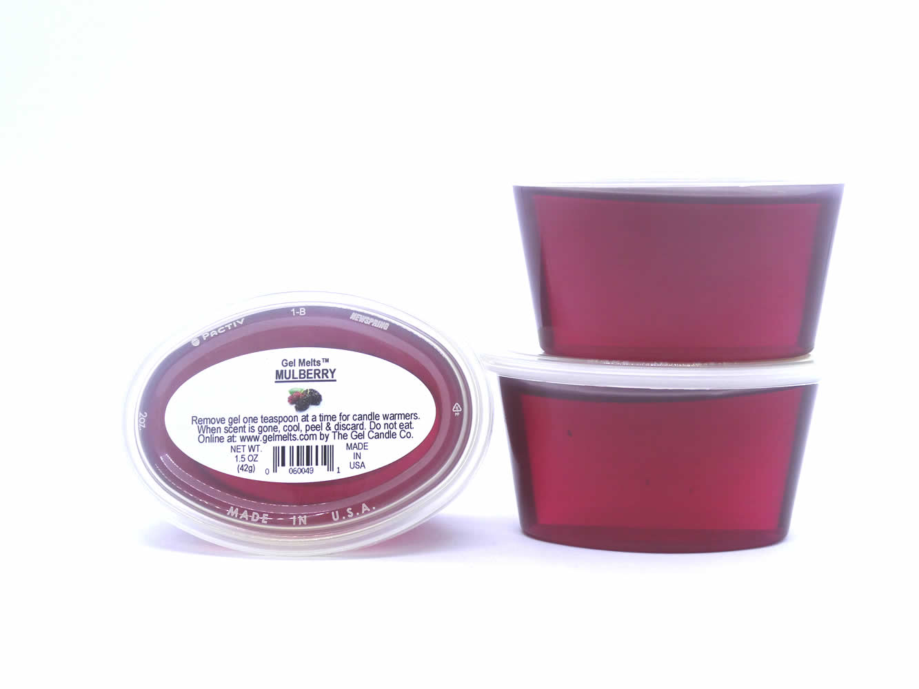 Mulberry scented Gel Melts™ Gel Wax for warmers - 3 pack - Click Image to Close