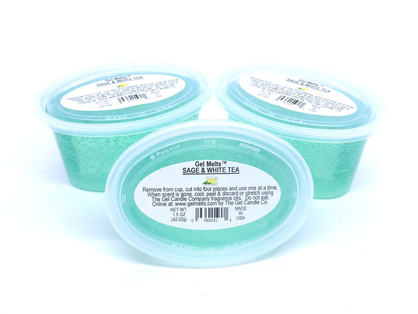 (image for) Sage And White Tea scented Gel Melts™ for warmers - 3 pack