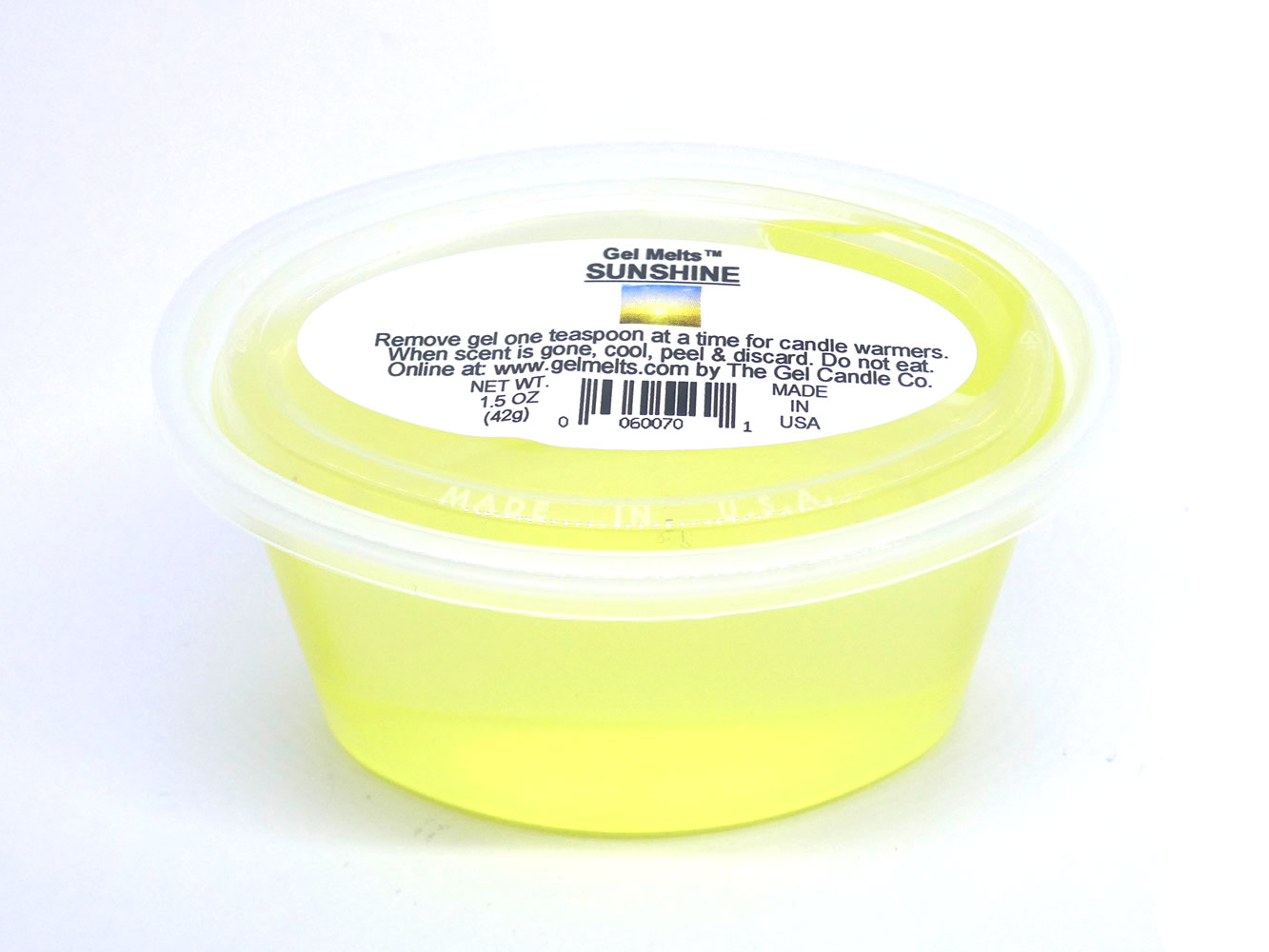 Sunshine scented Gel Melts™ for warmers 3 pack