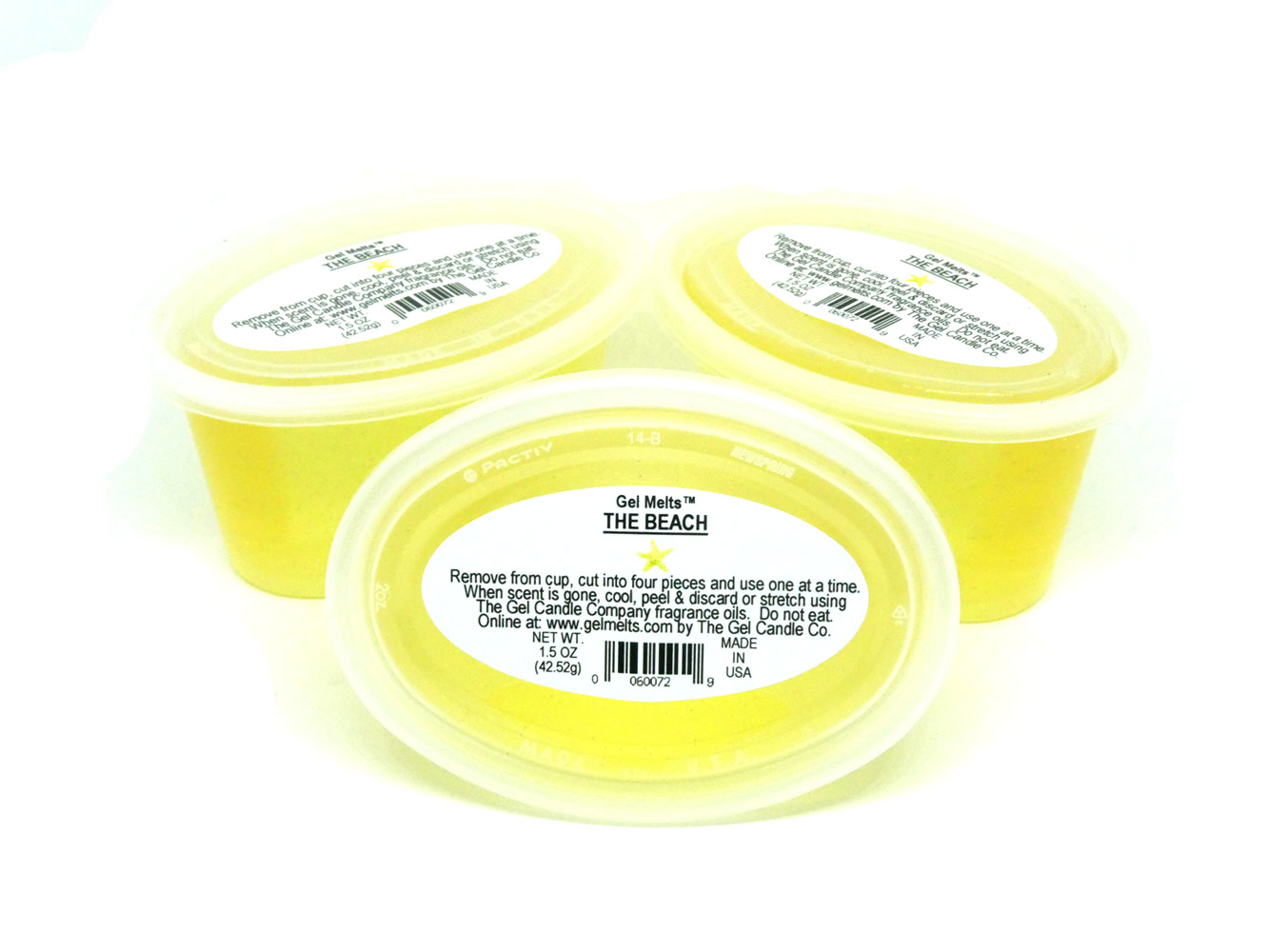 (image for) The Beach scented Gel Melts™ for warmers - 3 pack