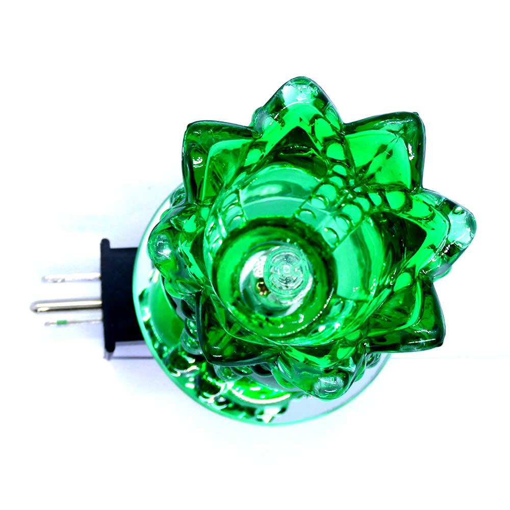 Green Crown Glass Plugin Warmer Oil Touch Dimmer Control