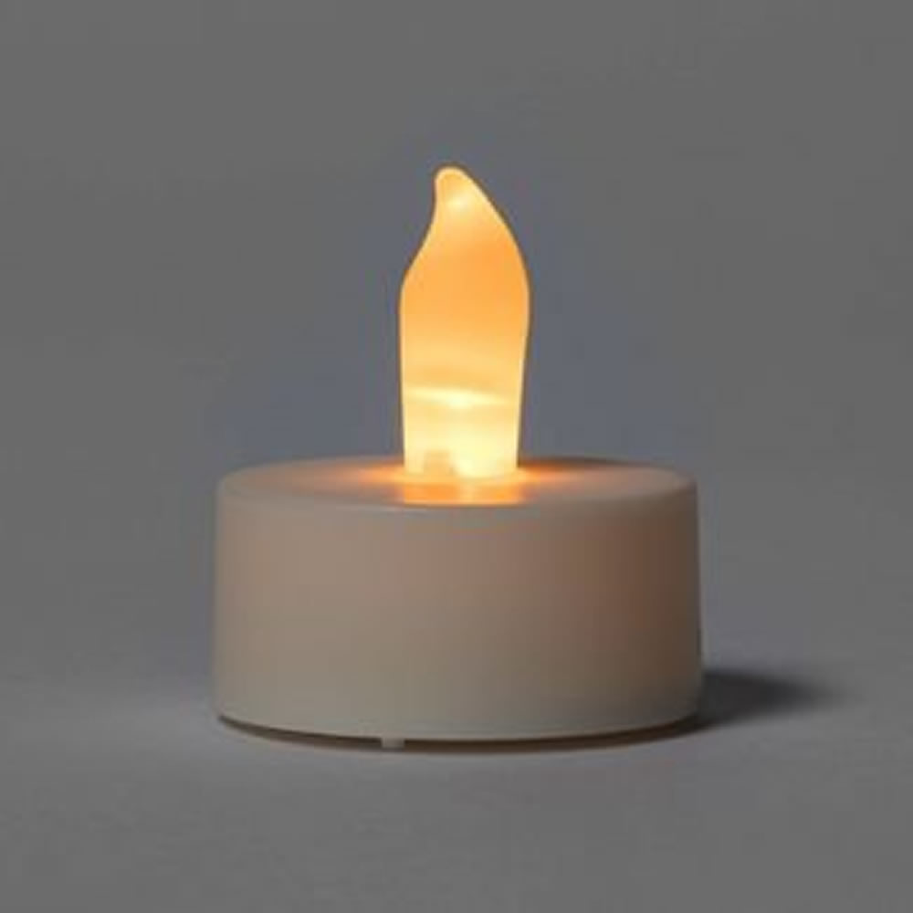 One Flickering Led Tea Light - Click Image to Close