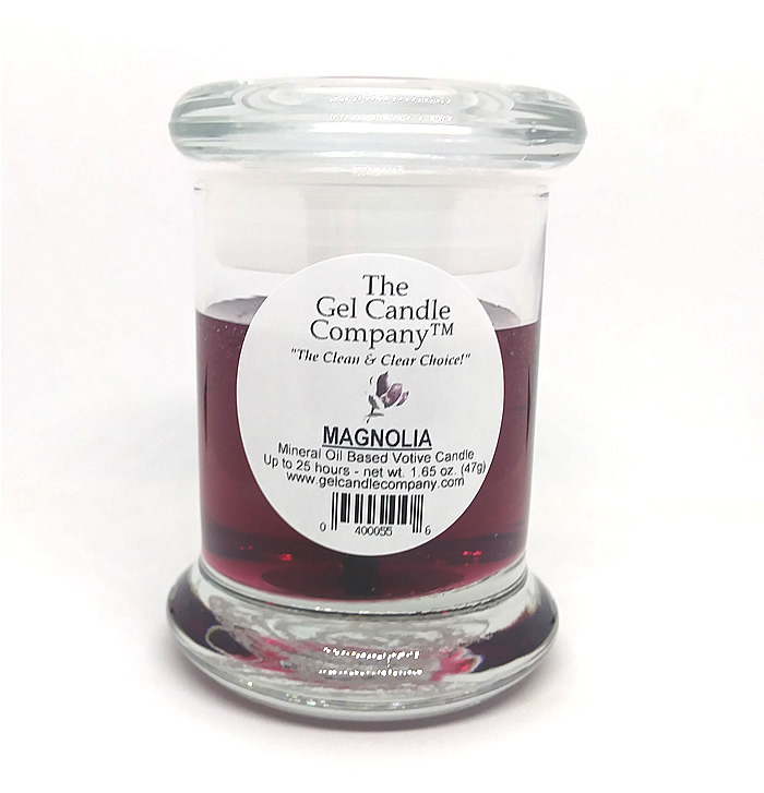 Magnolia Scented Gel Candle Votive - Click Image to Close