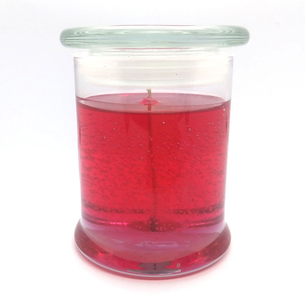Sweet Pea Scented Gel Candle up to 120 Hour Deco Jar - Click Image to Close