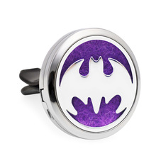 Batman Stainless Steel Aroma Vent Diffuser 30mm With Pads - Click Image to Close