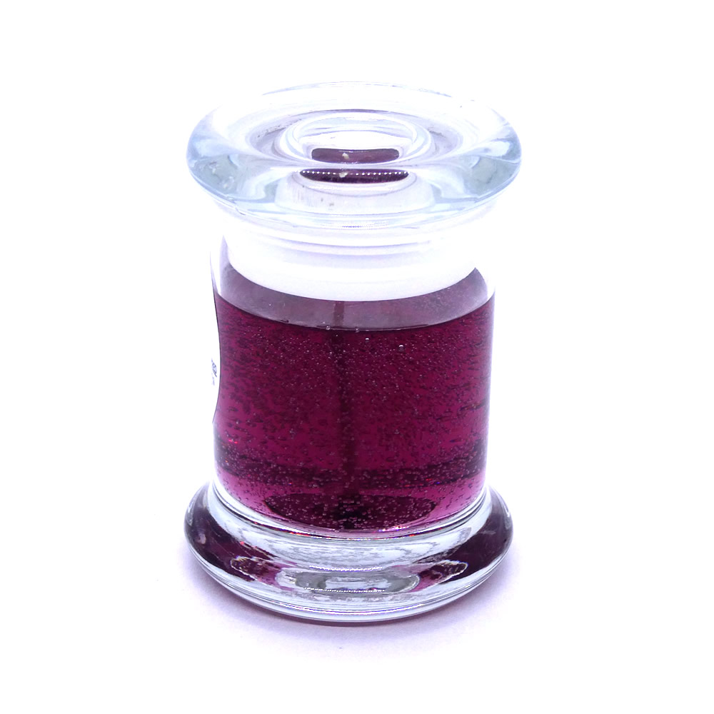 Black Raspberry Vanilla Scented Gel Candle Votive - Click Image to Close
