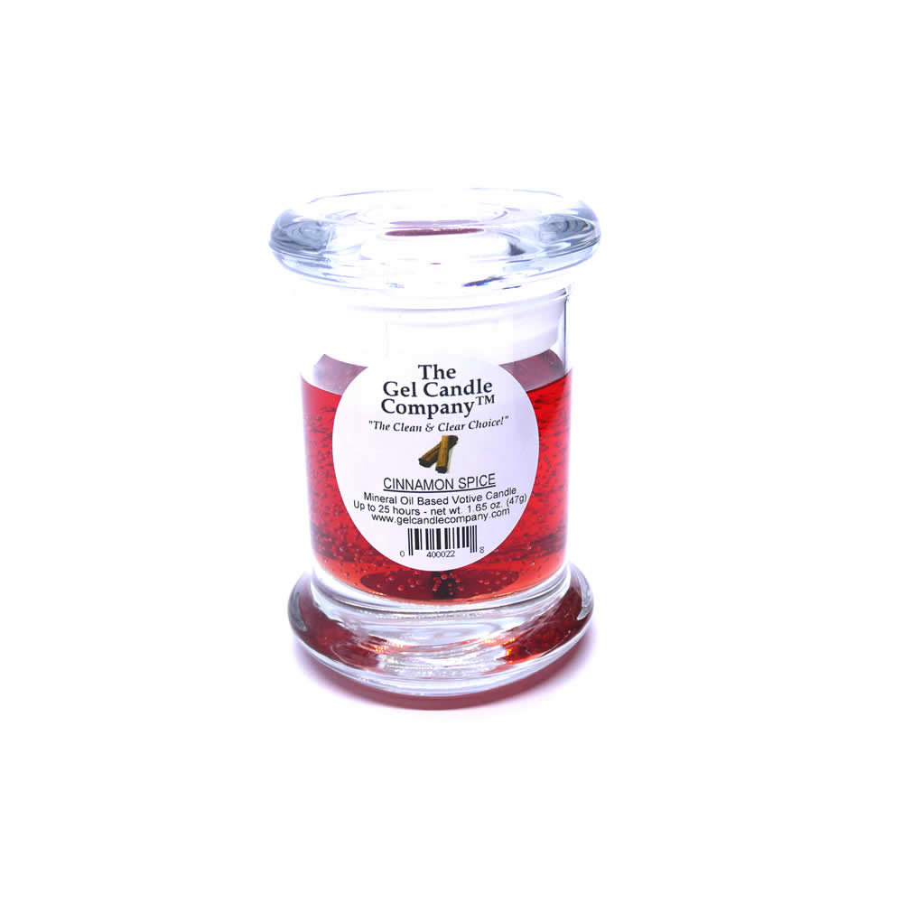 Cinnamon Spice Scented Gel Candle Votive