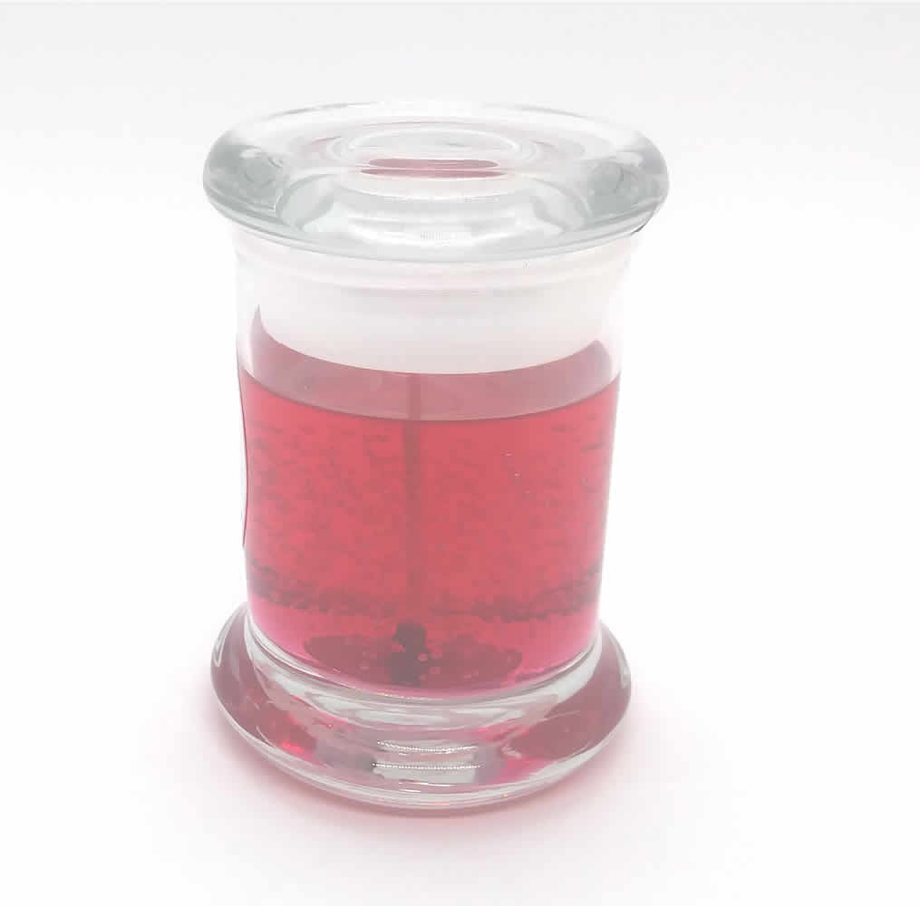 Sweet Pea Scented Gel Candle Votive - Click Image to Close
