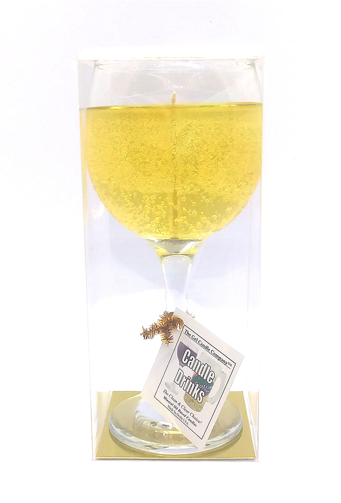 Chardonnay White Candle Up To 100 Hours 7 oz. - Click Image to Close