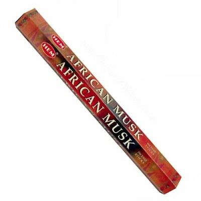 African Musk Incense - 20 sticks - Click Image to Close