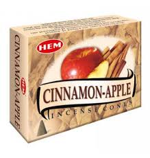 Cinnamon Apple - Box of 10 Incense Cones - Click Image to Close