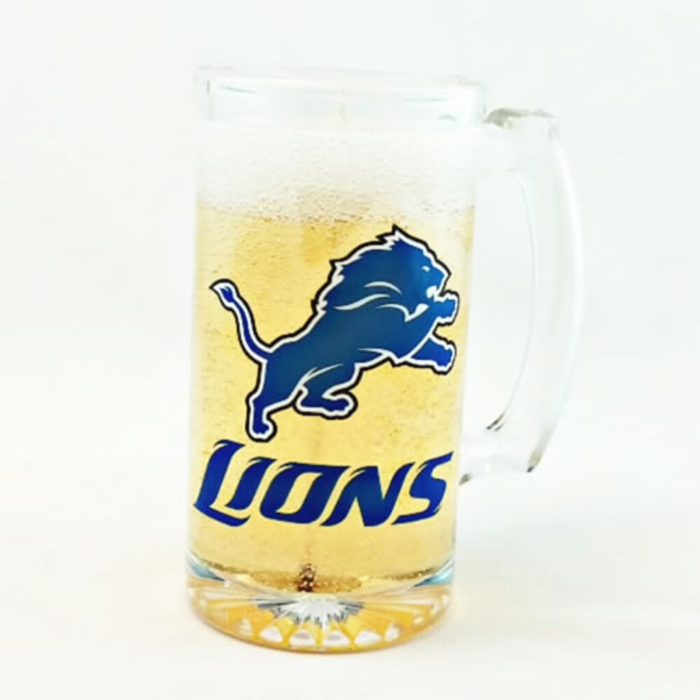 Detroit Lions Beer Gel Candle - Click Image to Close
