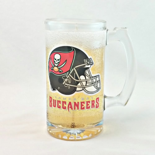 Tampa Bay Buccaneers Beer Gel Candle - Click Image to Close
