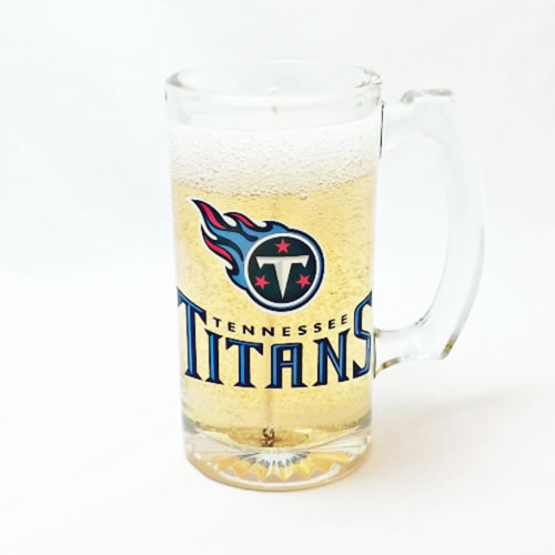 Tennessee Titans Beer Gel Candle - Click Image to Close