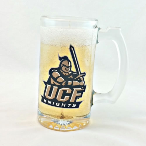 UCF Knights Beer Gel Candle - Click Image to Close