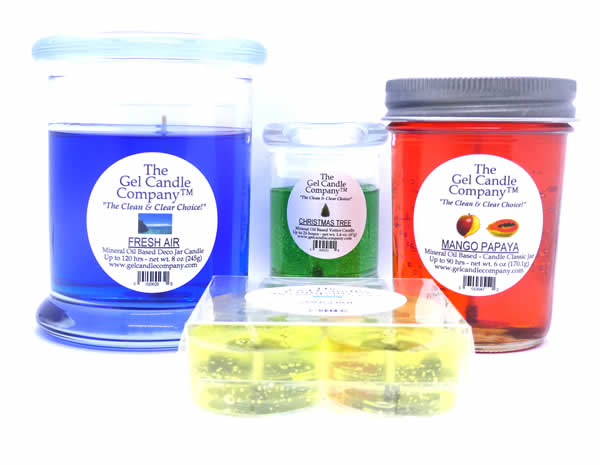 The Gel Candle Co, Scented Gel Candles for Sale Retail and Wholesale