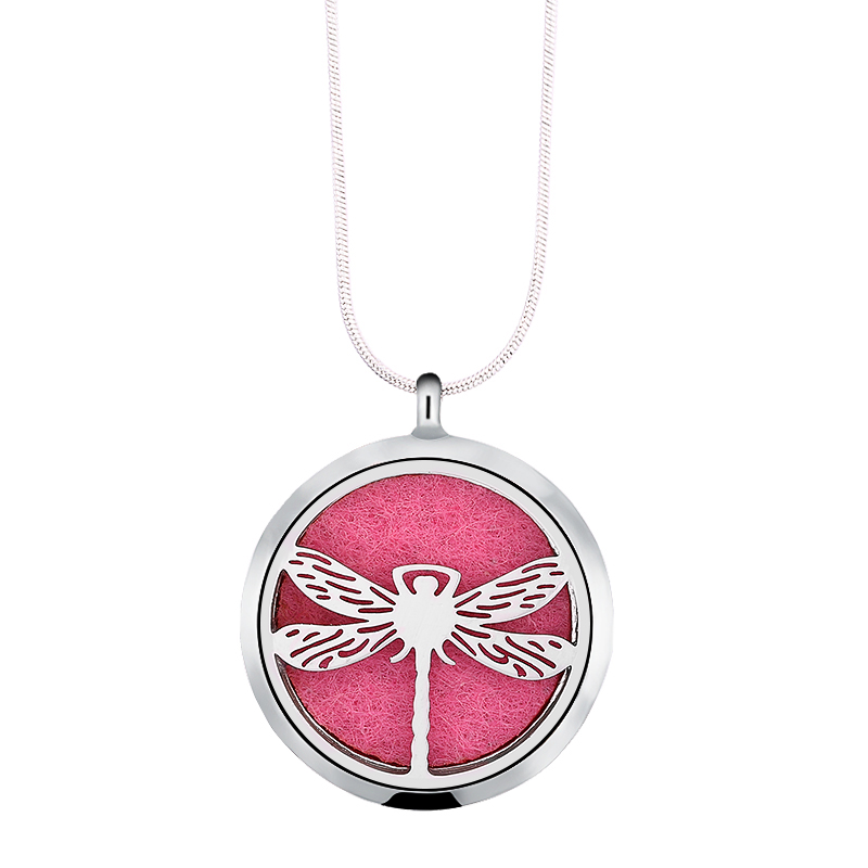 Dragonfly Stainless Steel Locket Aroma Diffuser