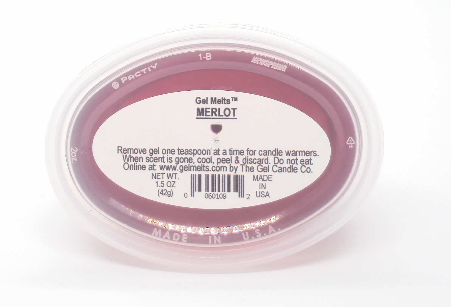 Merlot scented Gel Melts™ for warmers - 3 pack