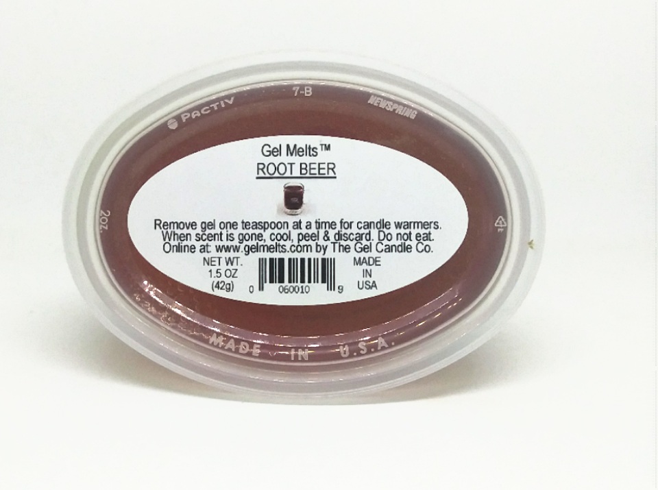 Root Beer scented Gel Melts™ Gel Wax for warmers - 3 pack - Click Image to Close