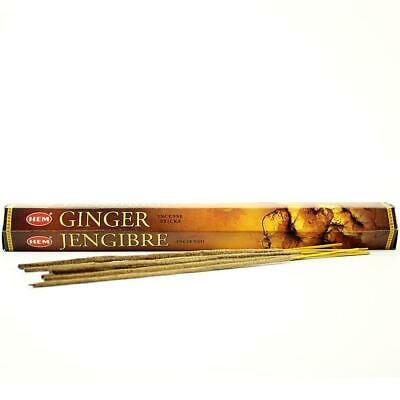Ginger Incense - 20 sticks - Click Image to Close