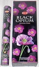 Black Opium Incense - 20 sticks - Click Image to Close