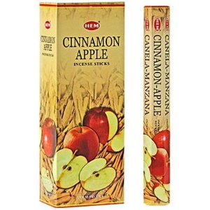 Apple Cinnamon Incense - 20 sticks - Click Image to Close