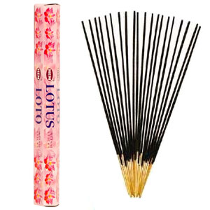 Lotus Incense - 20 sticks - Click Image to Close