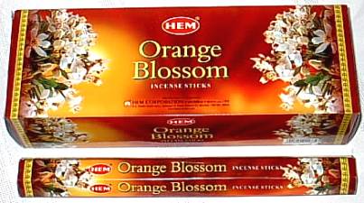 Orange Blossom Incense - 20 sticks - Click Image to Close