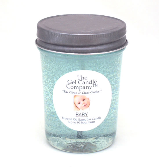 (image for) Baby Powder 90 Hour Gel Candle Classic Jar