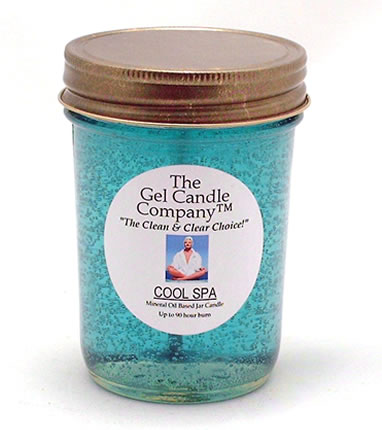 Cool Spa 90 Hour Gel Candle Classic Jar