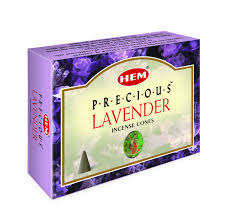 Lavender - Box of 10 Incense Cones - Click Image to Close
