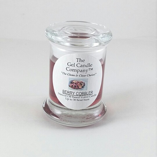 Berry Cobbler Scented Gel Candle Votive - Click Image to Close