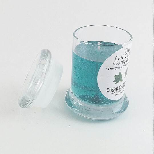 (image for) Eucalyptus Mint Scented Gel Candle Votive