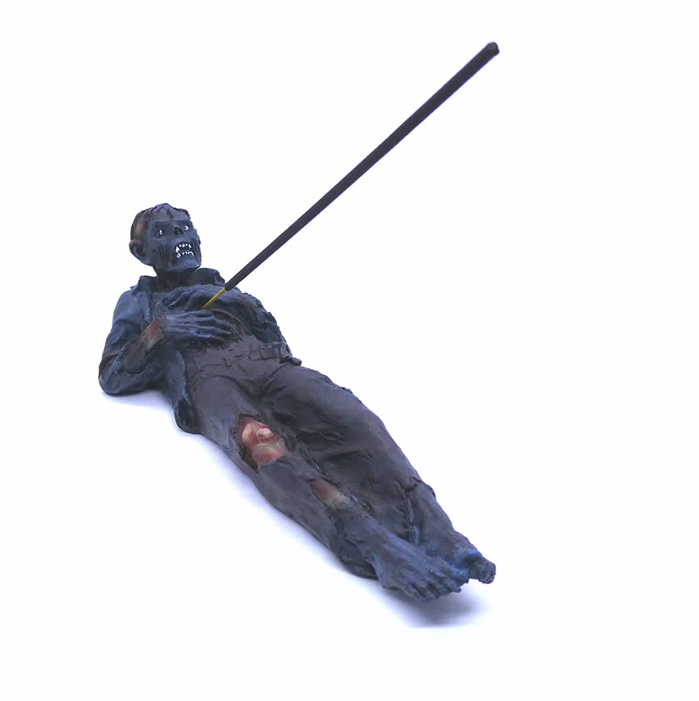Zombie Statue Figurine Collectible Incense Stick Holder - Click Image to Close