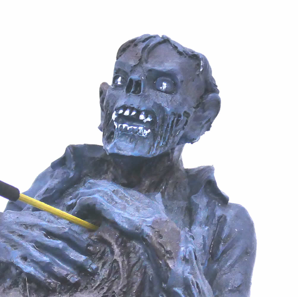 Zombie Statue Figurine Collectible Incense Stick Holder